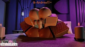 cute couple havin romantic breedin session, he promised triplets