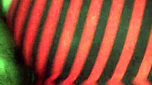 Fat BBW Rides Big Black Monster Cock In Reverse Cowgirl