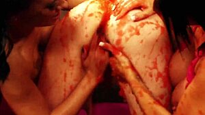 i saw three lesbian girls having an outdoor orgy