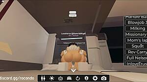 nueva sesion con hermosa zorra en roblox, doggystyle bent over