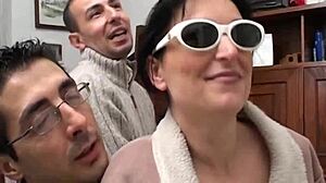 Naughty milf gets her hole fucked by a wet cock