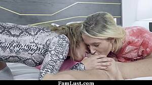 Teen celebrating her birthday with her stepsiblings famlust