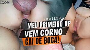 trailer minha primeira dp - arrombada na frente do marido corno cristina almeida