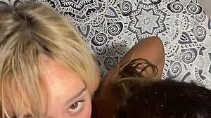 She Sits Backwards in This Video