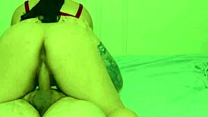 hot little bbw miari mayas rides in red, do you like?