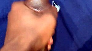 Watch this massive cum shot from a big black cock?