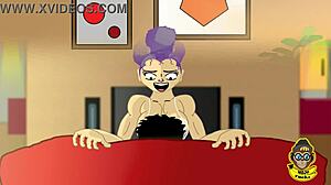 Cute Couple's Sofa Adventure Trailer