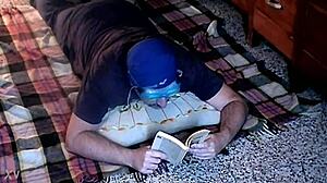 Teased by robertas strong foot odor