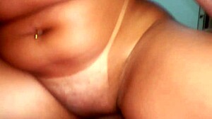 Worship my latina wife's beautiful ass in the bedroom!