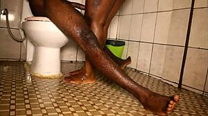 is this footballer fucking a mature woman in africa park after licking her pussy?