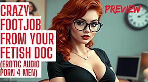 i'm the hot psychiatrist uncovering your foot fetish with jerk off instructions