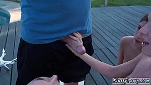 hot russian teen 18+ in wild outdoor drone hunter