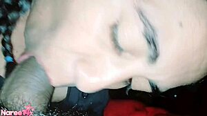 Latina Gives Homemade Blowjob Swallowing Cum In Mouth