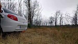 I Enjoy Naked Outdoor Sex with Pussy Lips