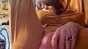 Fine Ass Tranny Uses Big Dildo On Herself.