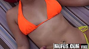 Blonde Milf Brooke Summers Sucks Cock Hard In Sex Tape! Assfucking And Blowjob Action!