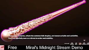 Exciting Midnight Stream Demo Of Mirai's Dating Game