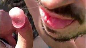 i banged a stranger jerking off on the trail