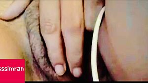 Misslaila Caught with Finger in Her Little Pink Vagina