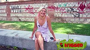 Sandra Seeks Anal Orgasm From Big Black Stud!