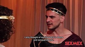 Caesar's wife Karol Jaramillo indulges in a quickie with a big ass focus.