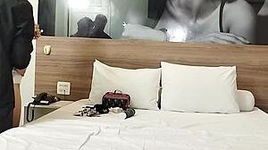 fat milf gets anal fucked in motel room