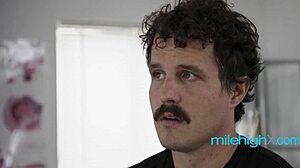 Milf nurse bangs hypocondriac hard to cure his wild fears