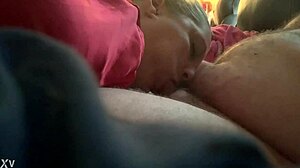 Cougar's new toy drains every last drop from him.