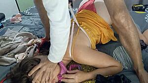 i fucked that clothed slut in satin panties, doggystyle pov, licking her ass hole, dirty french talk