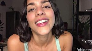 Brazilian Latina Gives Dirty Talk While Masturbating Outdoors