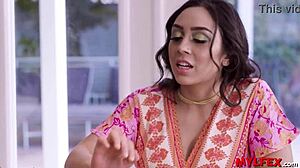 clairvoyant milf predestined for intense outdoor session