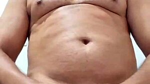 Yuri Gaucho Brazilian Bear Amateur Handjob Leads To Big Cumload