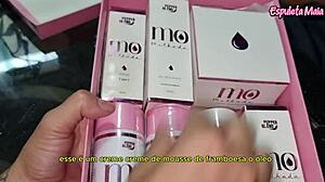 Influencer Testing Erotic Products - Pepper Blend Official - Wet Line - Body Oil And Others -asmr