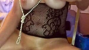 Velvet Rain 23 masterbates hard and squirts with huge toys - so kinky!