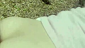 Stop Hiking And Cum Inside Me Outdoor Sex In A Public Park