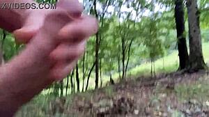 Clitlicker662's outdoor naked muff diving session with sloppy masturbation 😍