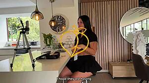 tattooed spaniard dominates salomé gil with big cock in her home