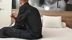 fat milf gets anal fucked in motel room