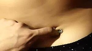 Relaxing massage with beautiful latina couple and natural tits