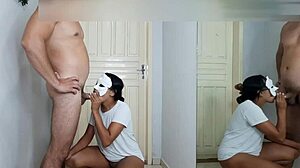 Hoje tu vai ter que me comer a bunda aqui no corredor!