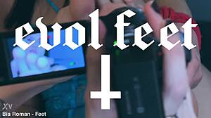 Feel The Thrill Of Licking Bare Feet And Tickling Toes With Passion