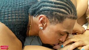 Masseur Feels Intense Pleasure Fucking Two Brazilian Sisters with Monster Cock