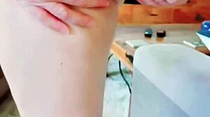 maturemons a close up look at me spreading my clam