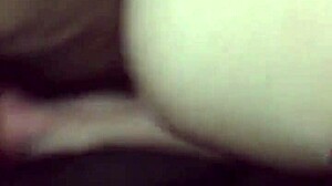 yo, watch this wet pussy squirt from big black cock!