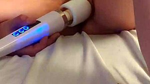 richelle rose masturbates with a wand and cums multiple times in 4k