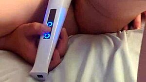 richelle rose masturbates with a wand and cums multiple times in 4k