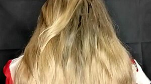 Came on stepmom's long hair, she didn't mind 😏