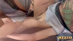 Brazilian Teen Prostitute Craves Two Cocks in Pussy