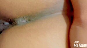 Tangina, memek ketat MsEmma bikin gue gak tahan, creampie di dalamnya