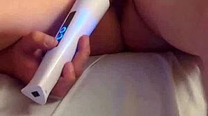 richelle rose masturbates with a wand and cums multiple times in 4k